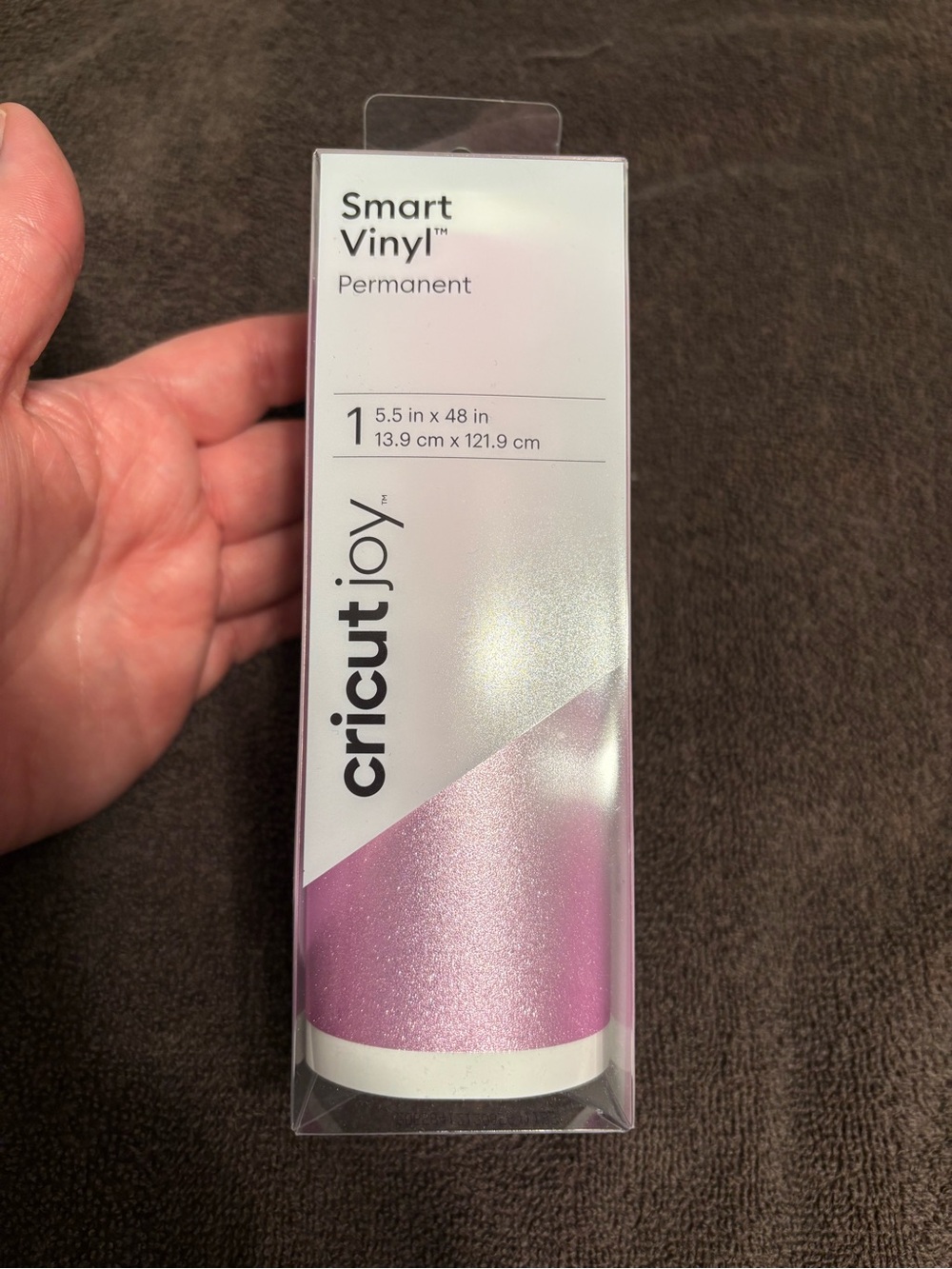 Cricut Joy Smart Vinyl Permanent Shimmer - Pink
